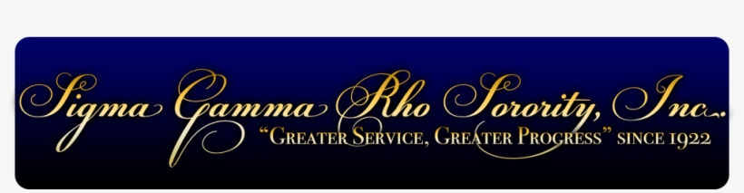 Sigma Gamma Rho Logo - Sigma Gamma Rho Sorority Banner, transparent png #3446004