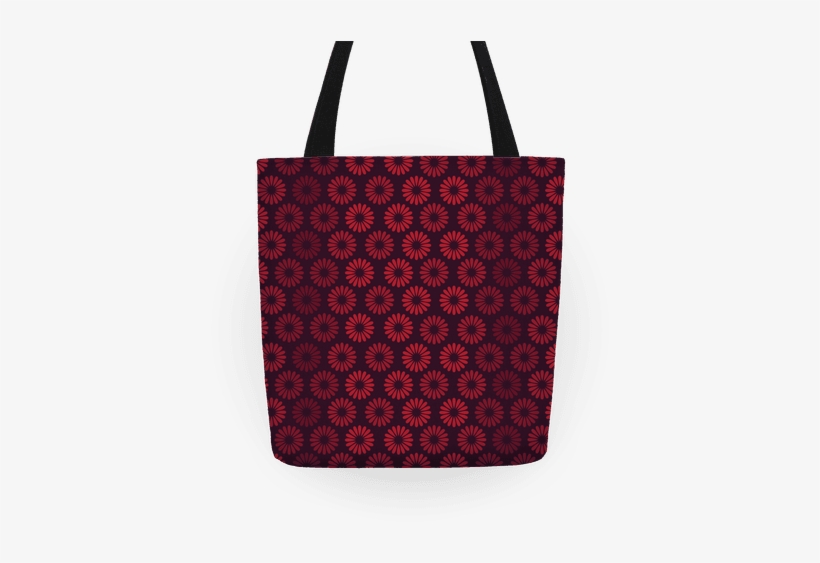 Vintage Flower Pattern Tote - Not All Those Who Wander Are Lost Tote Bag, transparent png #3446564