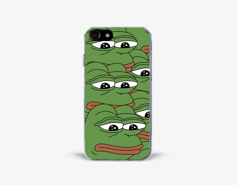 Iphone 7 Sad Pepe Pattern Case - Iphone 7 Sad Pepe, transparent png #3446816
