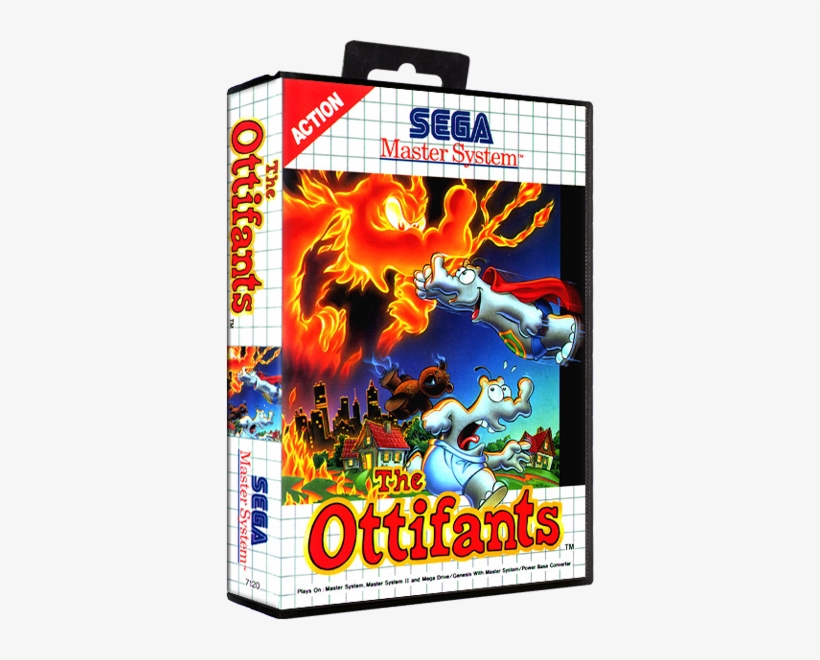 Ottifants (sega Master System)-, transparent png #3447172