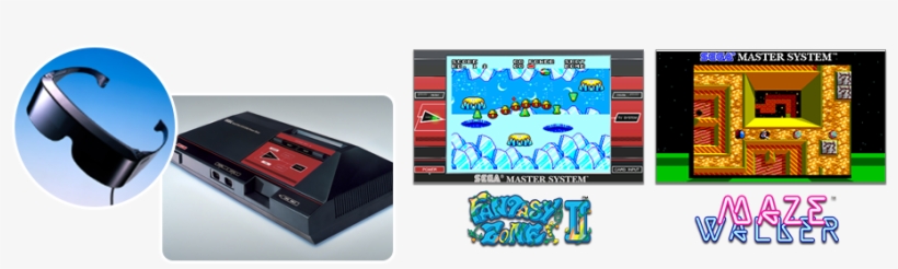 Bonus Master System Games Fantasy Zone Ii And Maze - Master System, transparent png #3447286