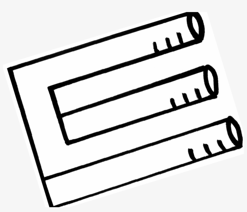 Optical Illusions “devil's Fork” In 6 Easy Steps - Illusion, transparent png #3447558