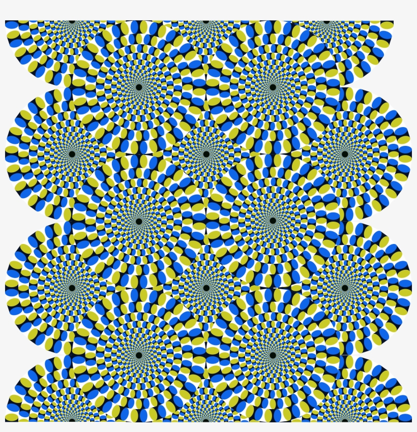 Big Image - Stand Still Optical Illusions, transparent png #3447610