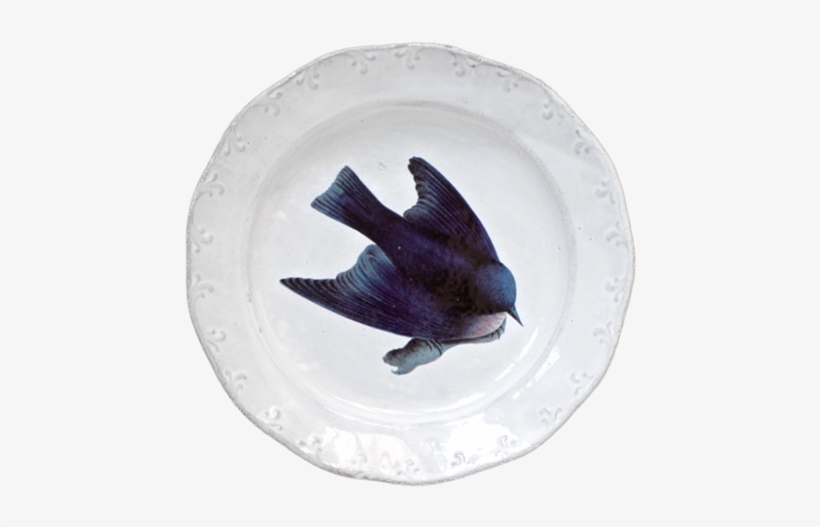 Blue Bird Plate - Purple Martin, transparent png #3447749