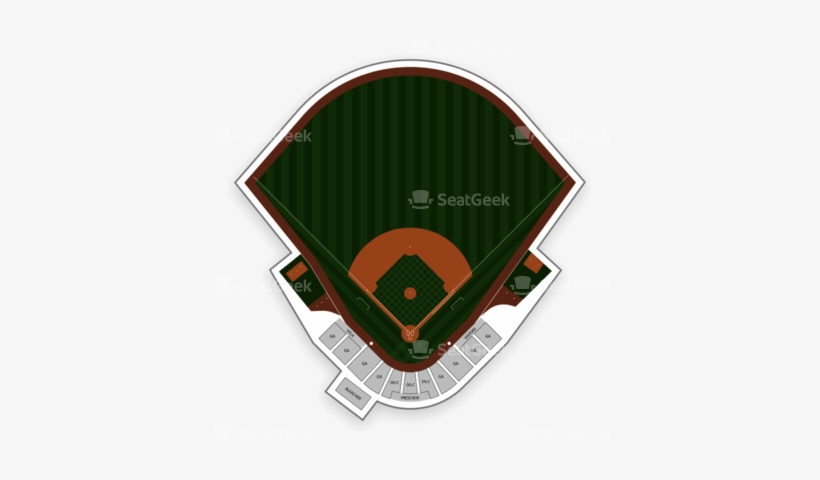 Jackie Robinson Stadium Seating Chart Ucla Bruins Baseball - Baseball Field, transparent png #3447801