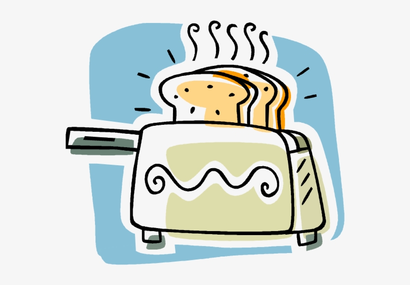 Place The Donation In The Offering Plate During Worship - Clip Art Bread Toaster, transparent png #3447846