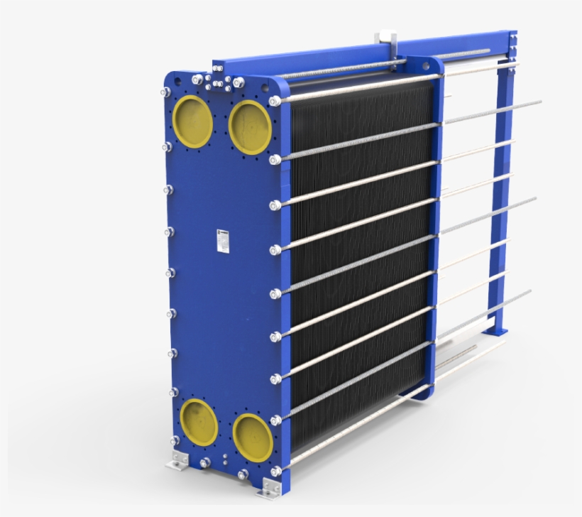 S188 Traditional Plate Heat Exchanger - Plate Heat Exchanger, transparent png #3447927