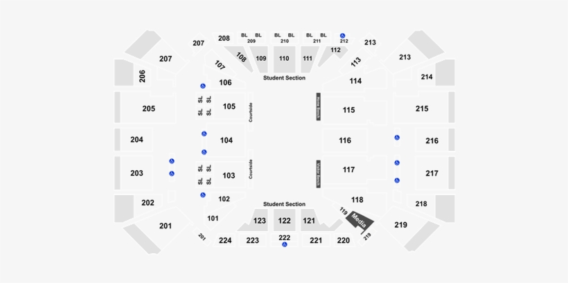 Ucla Bruins At Fifth Third Arena, Cincinnati Ohio - University Of Cincinnati, transparent png #3448075