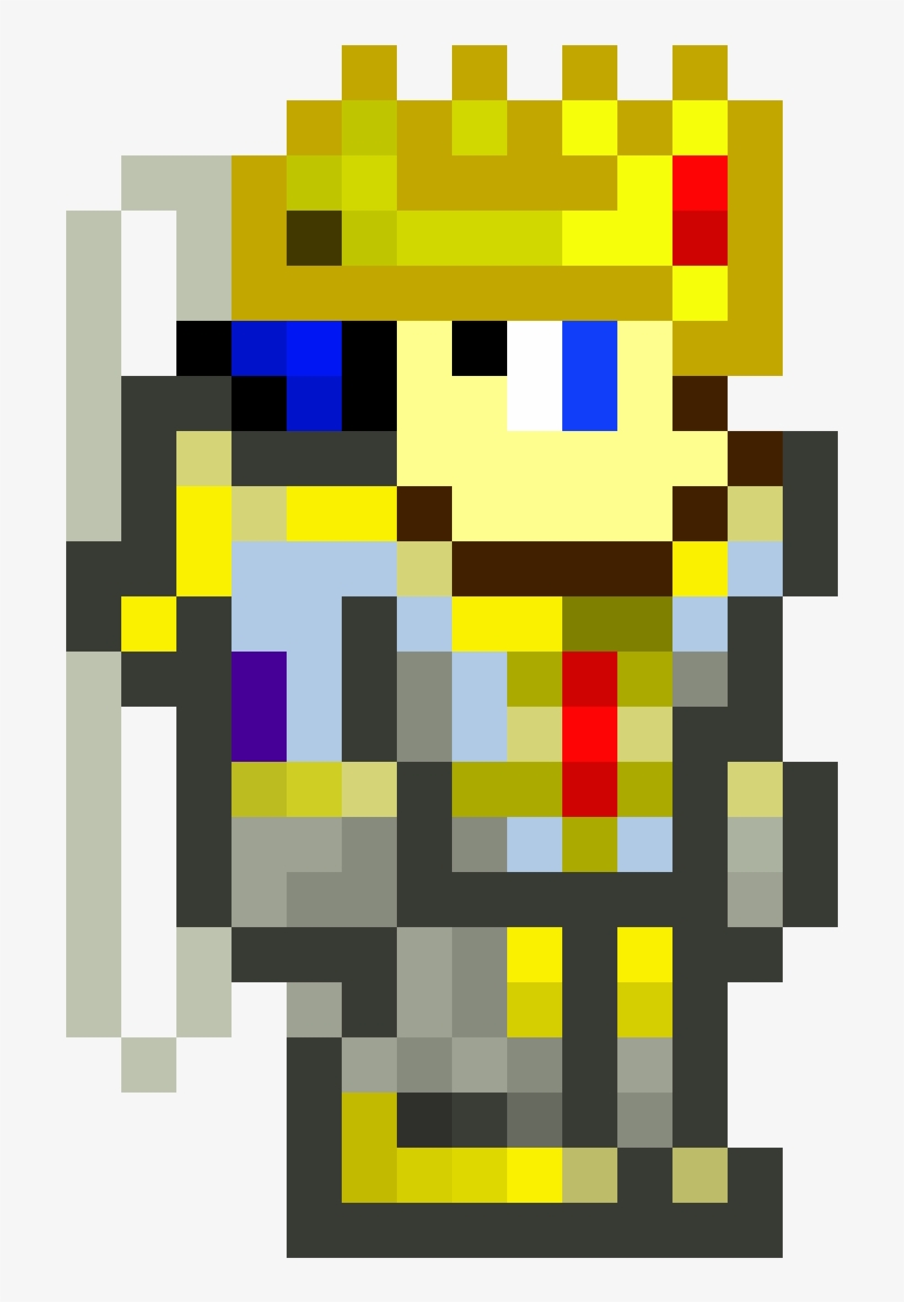 My Terraria Character - Pixel Art, transparent png #3448440