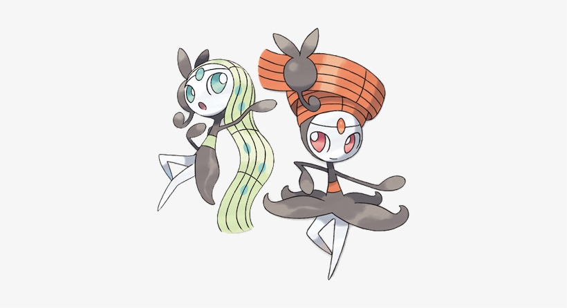 Artpanel Meloetta - Pokemon Meloetta, transparent png #3448548