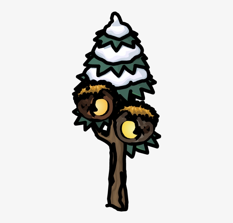 Wilds Puffle Treehouse - Club Penguin Tree, transparent png #3448590