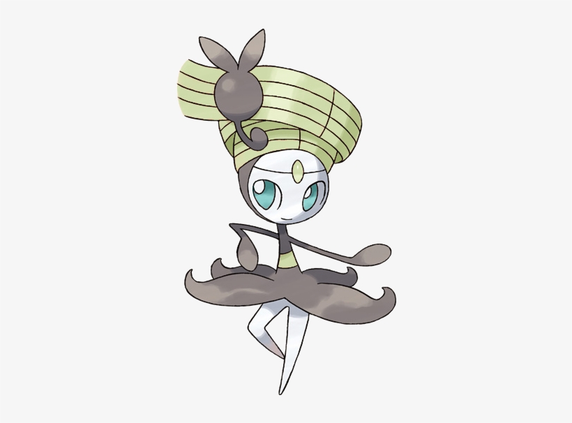 Meloetta-pirouette - Meloetta Pirouette Dream, transparent png #3448829