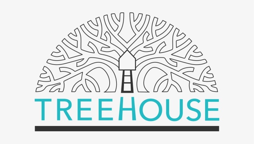 Tree House Tree House - Treehouse Black White, transparent png #3449126