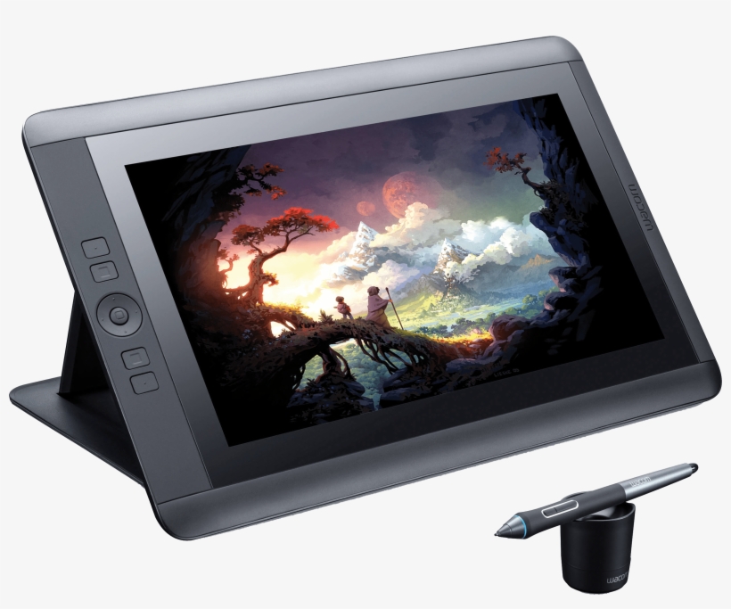 Wacom Cintiq 13hd Creative Pen And Touch Tablet - Wacom Cintiq 13 Hd Pen Display (dtk1300), transparent png #3449260