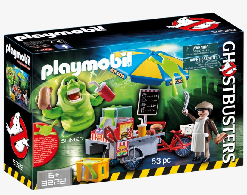 Ghostbusters Slimer W/hot Dog Stand - Playmobil Ghostbusters Hot Dog, transparent png #3449411