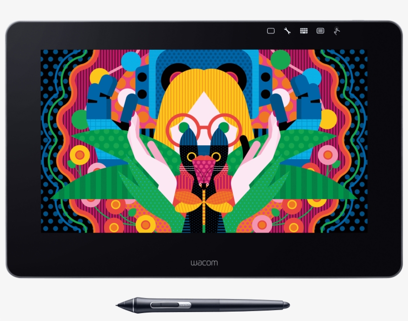 Pen Tablet, Cintiq Pro 13 Wacom Dth 1320a Eu - Wacom Cintiq Pro 13 Creative Pen & Touch Display, transparent png #3449751