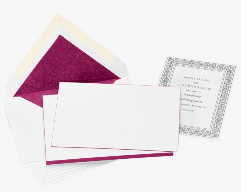 Montblanc モンブラン ラベンダーパープル カード+封筒(10セット)eブティック限定, transparent png #3449877