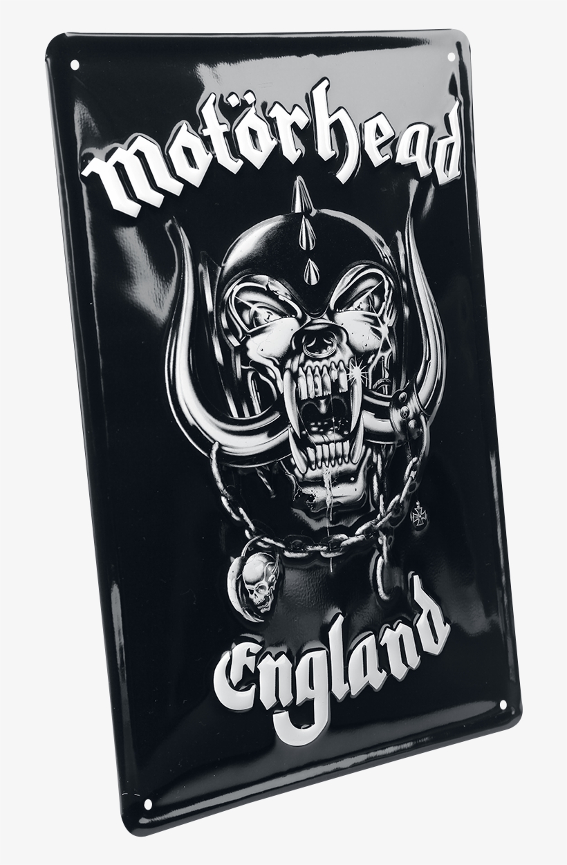 Motrhead Tin Sign England 20 X 30 Cm, transparent png #3450010