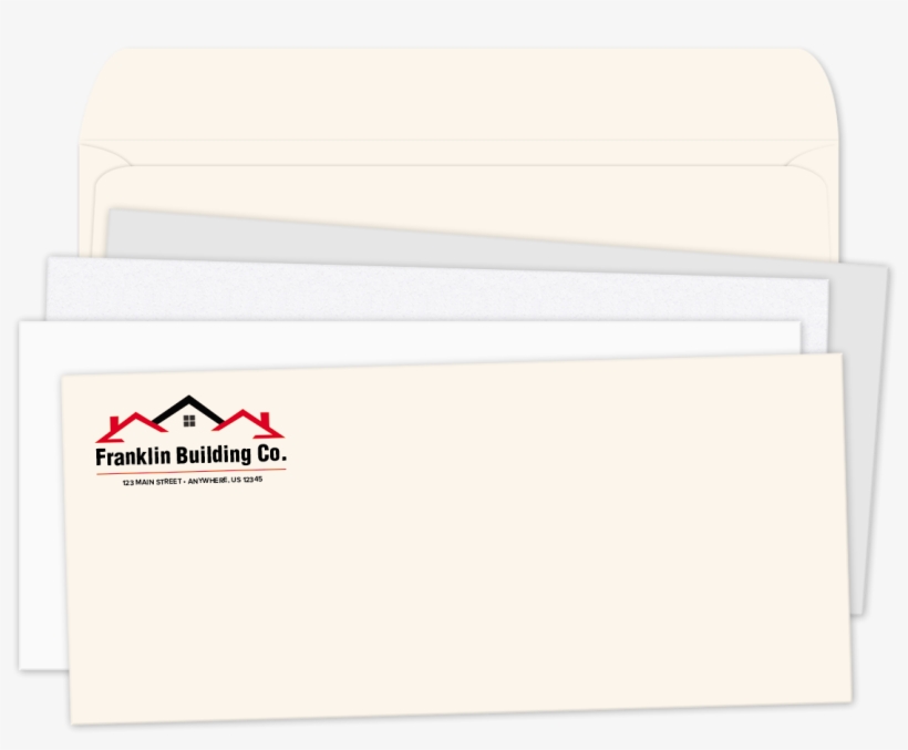 Picture Of Stationery Envelopes - Envelope, transparent png #3450268