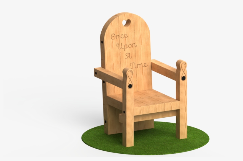 The Once Upon A Time Chair Is A Great Addition To Any - Chair, transparent png #3450293