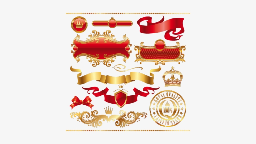 Cintas De Oro Psd - Vector, transparent png #3450375