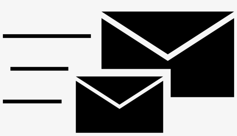 Mail Envelopes Couple Comments - Black Yahoo Mail Logo Png, transparent png #3450588