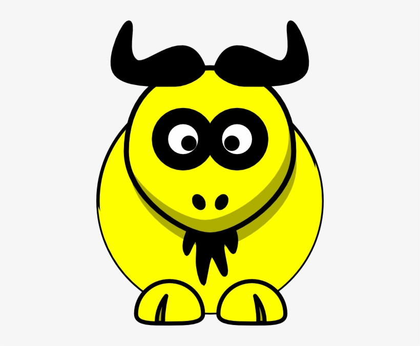 Yellow Ox Clip Art - Yellow Ox, transparent png #3450633