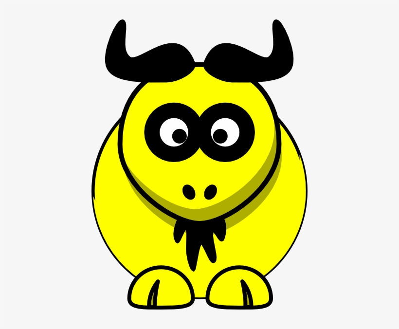 Yellow Ox Clip Art - Yellow Ox, transparent png #3450633