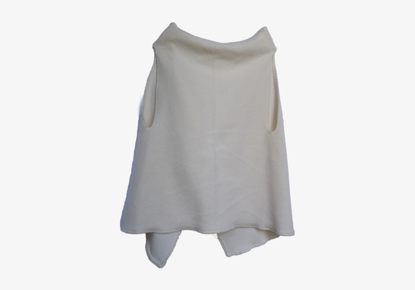 Stretch Fur Poncho Vest - Blouse, transparent png #3450772