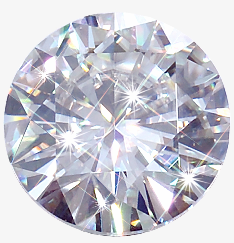 Diamond Clipart Round Diamond - Diamond Png, transparent png #3451533