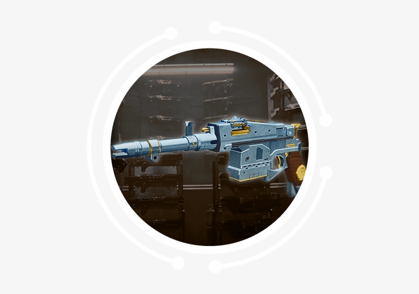 The Relics Of The Golden Age Questline For The Exotic - Machine Gun, transparent png #3451909