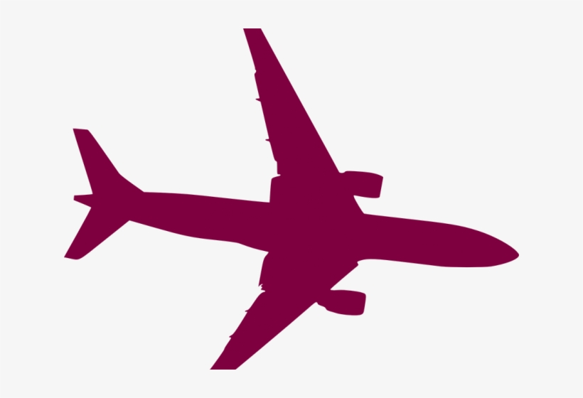 Jet Clipart Commercial Airplane - Plane Vector, transparent png #3452149