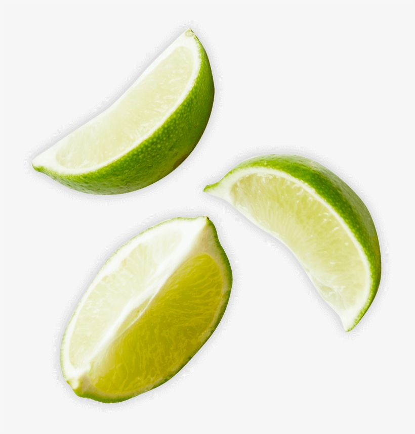 Lime Wedges - Lime, transparent png #3452607