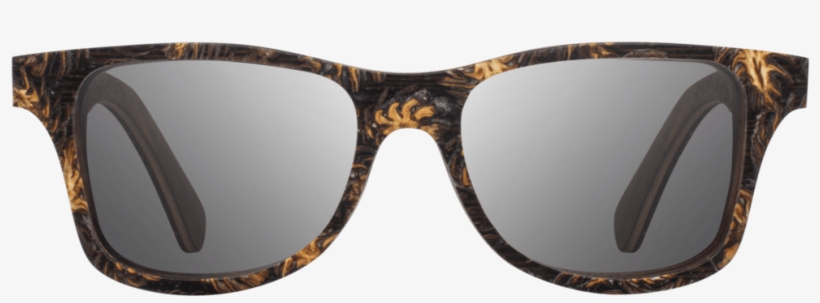 Canby Cone Walnut Grey Polarized Wsccwgp F 1 10 - Acetate Sunglasses, transparent png #3452639