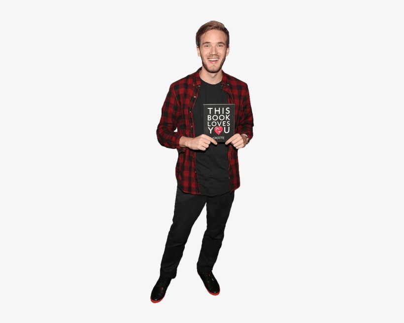 Free Png Pewdiepie Holding Book Png Images Transparent - Holding, transparent png #3452771