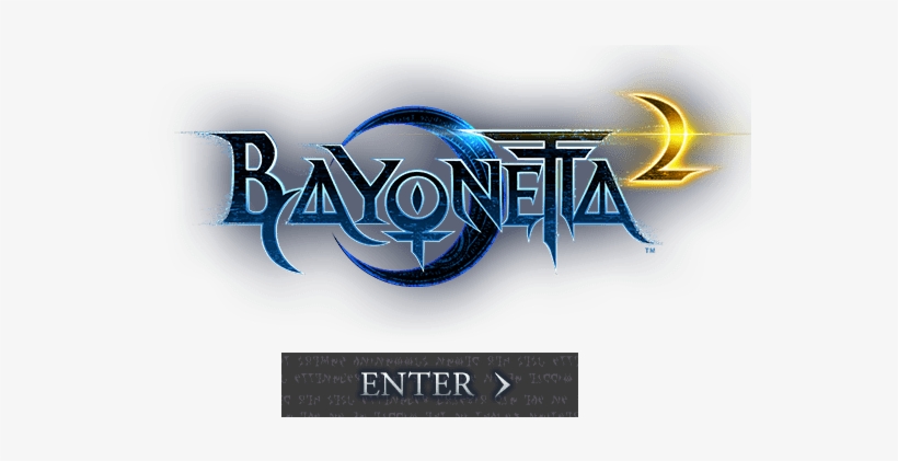 Bayonetta 2 Title, transparent png #3452840