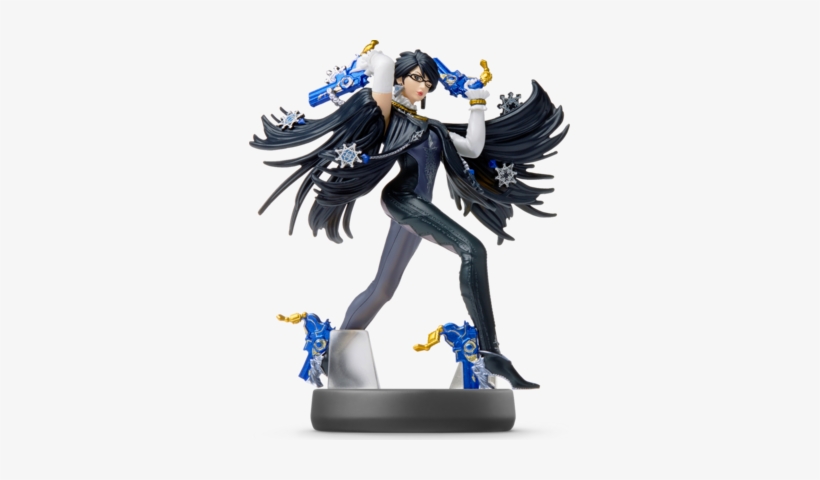 Bayonetta Amiibo Figure - Bayonetta Player 2 Amiibo, transparent png #3452901