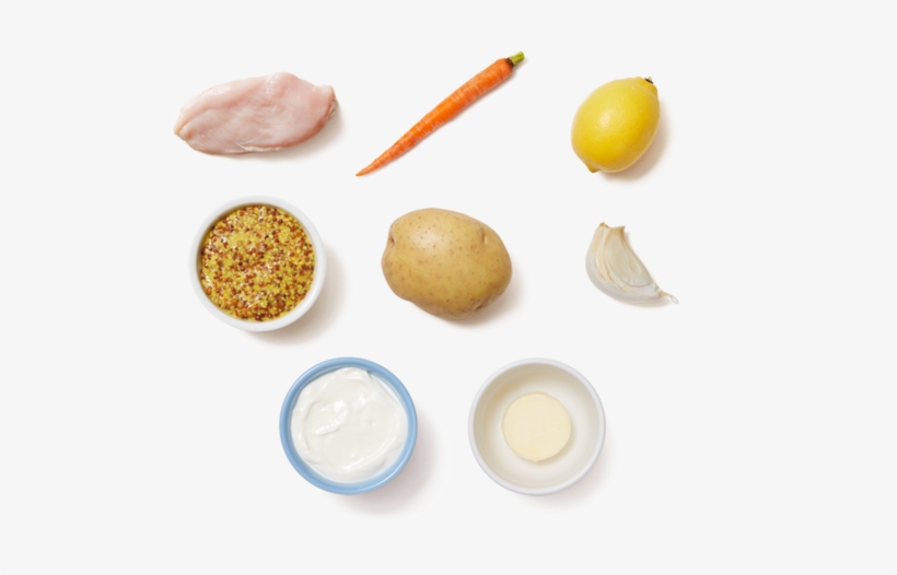 Lemon-dijon Chicken With Mashed Potatoes & Roasted - Roasting, transparent png #3452926