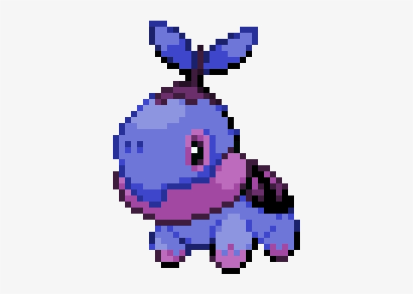 Turtwig - Minecraft Turtwig Pixel Art, transparent png #3453038