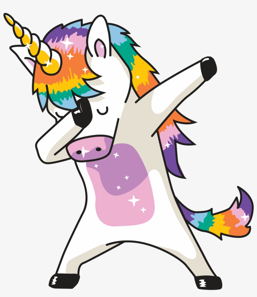 The Mobile Game Aggregator Built On The Blockchain - Dabbing Unicorn Vector, transparent png #3453066