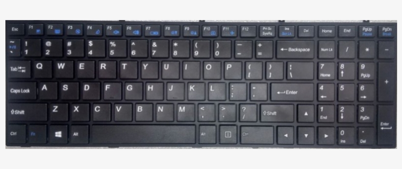 Teclado Para Notebook Avell G1511/1711 Notebooks De - Gigabyte P35k Replacement Keyboard, transparent png #3453356