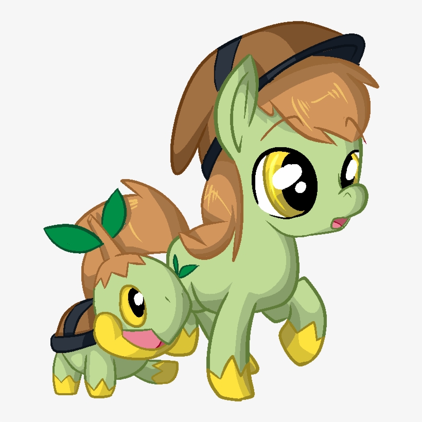 Pokémon Diamond And Pearl Pony Green Mammal Horse Vertebrate - My Little Pony: Friendship Is Magic, transparent png #3453357