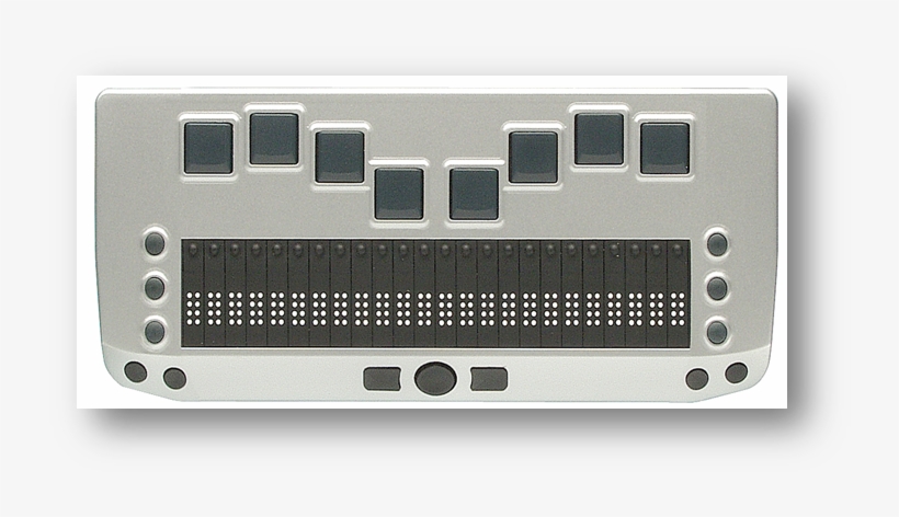 Un Teclado Braille Es Un Dispositivo Electrónico Que, - Electronics, transparent png #3453624