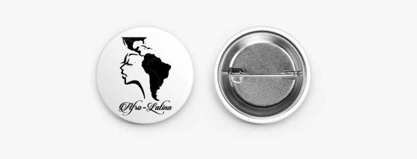 Image Of Afro-latina Pin - Tiny Halloween Pinback Buttons (the Tiny Holiday Series, transparent png #3453651