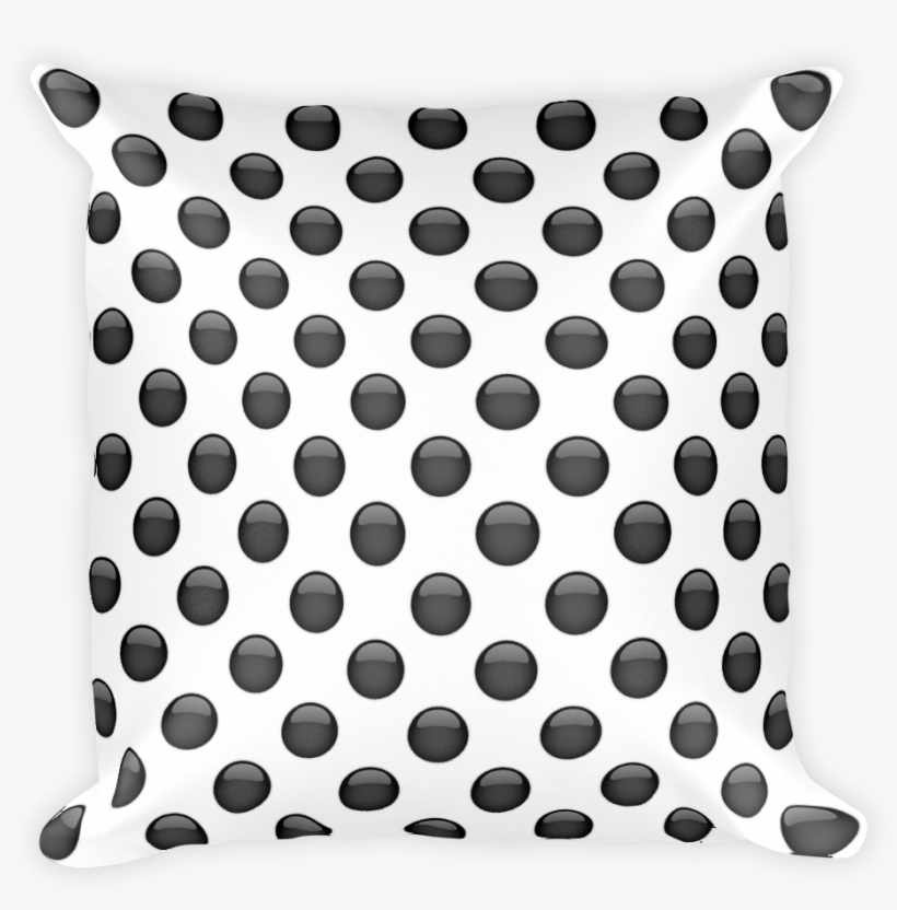 Black Circle-just Emoji - Fried Shrimp Emoji Pillow, transparent png #3454363