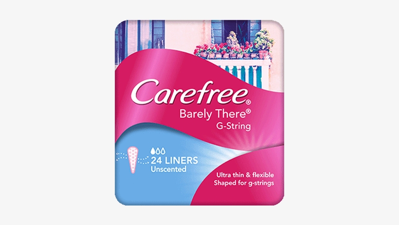 Carefree® Barely There® G-string Liners - Carefree G String Liners, transparent png #3454422