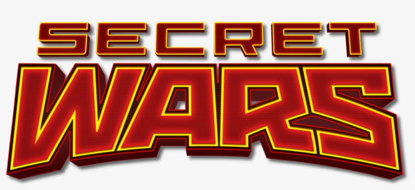 Secret Wars Banner White Logo - Marvel Secret Wars Logo, transparent png #3454498