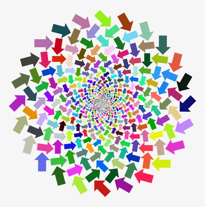Arrow Abstract Art - Clip Art, transparent png #3454533