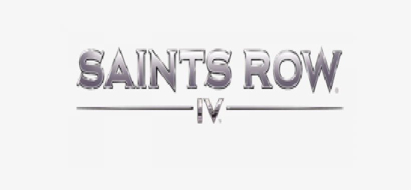 Clearlogo Clearlogo Ribbon - Saints Row Iv, transparent png #3455055