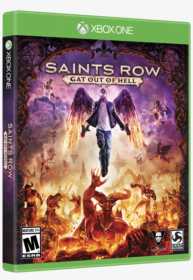 Game Saints Row Gat Out Of Hell Xbox 360, transparent png #3455058